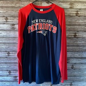 NFL Team Apparel New England Patriots Sleep‎ Shirt Size L